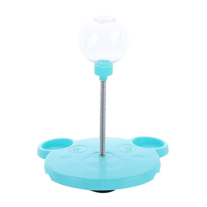 Interactive Pet Puzzle Food Dispenser Ball Toy for Cats and Dogs - Treat-Leaking, Catnip-Infused Slow Feeder and Engaging Pet Accessory