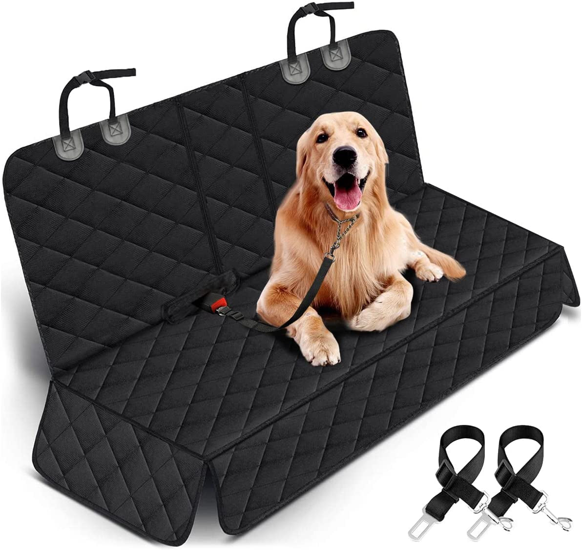 Premium Dog Car Seat Cover - Protective Back Seat Cover for Pets
