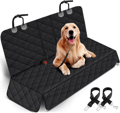 Premium Dog Car Seat Cover - Protective Back Seat Cover for Pets